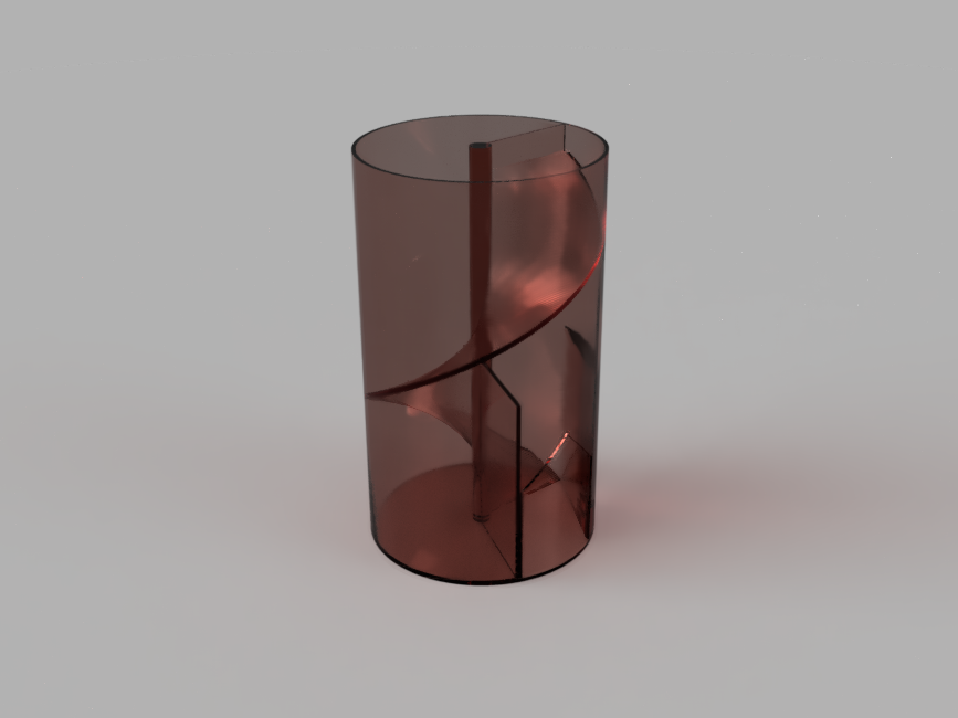 Create Your Own Dice Tower - Inner Spiral Template