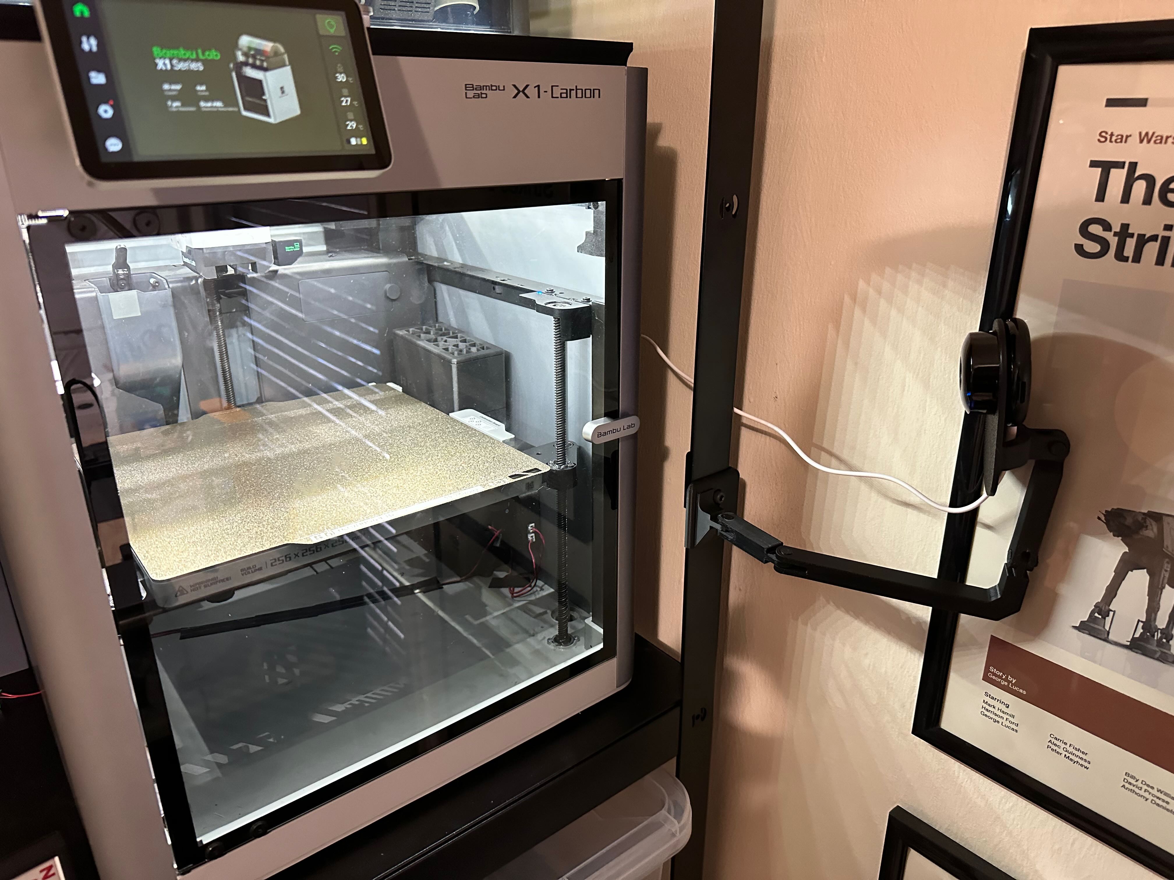 Yi Home Modular Camera Mount IKEA BROR Mount by oztamir Download