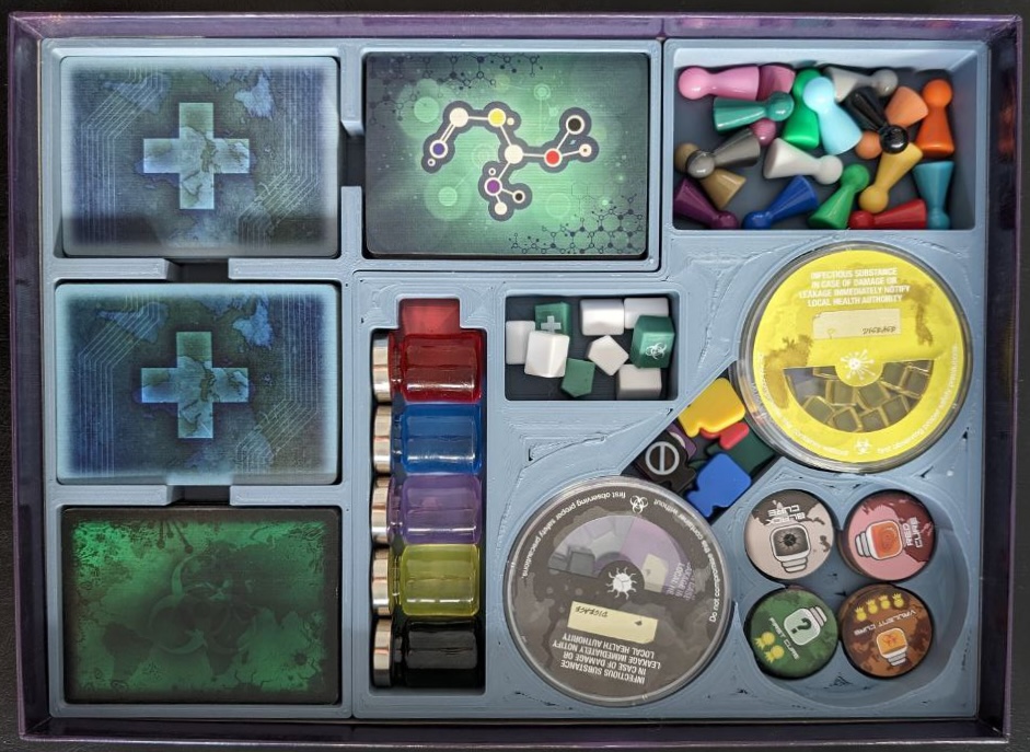 Pandemic Organizer (base game + in the lab + on the brink)