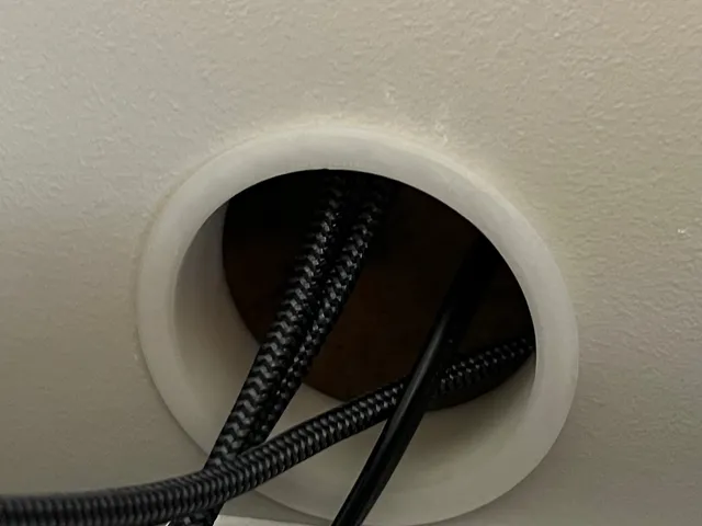 TV Cable Hole Beauty Cover - Kabeldeksel