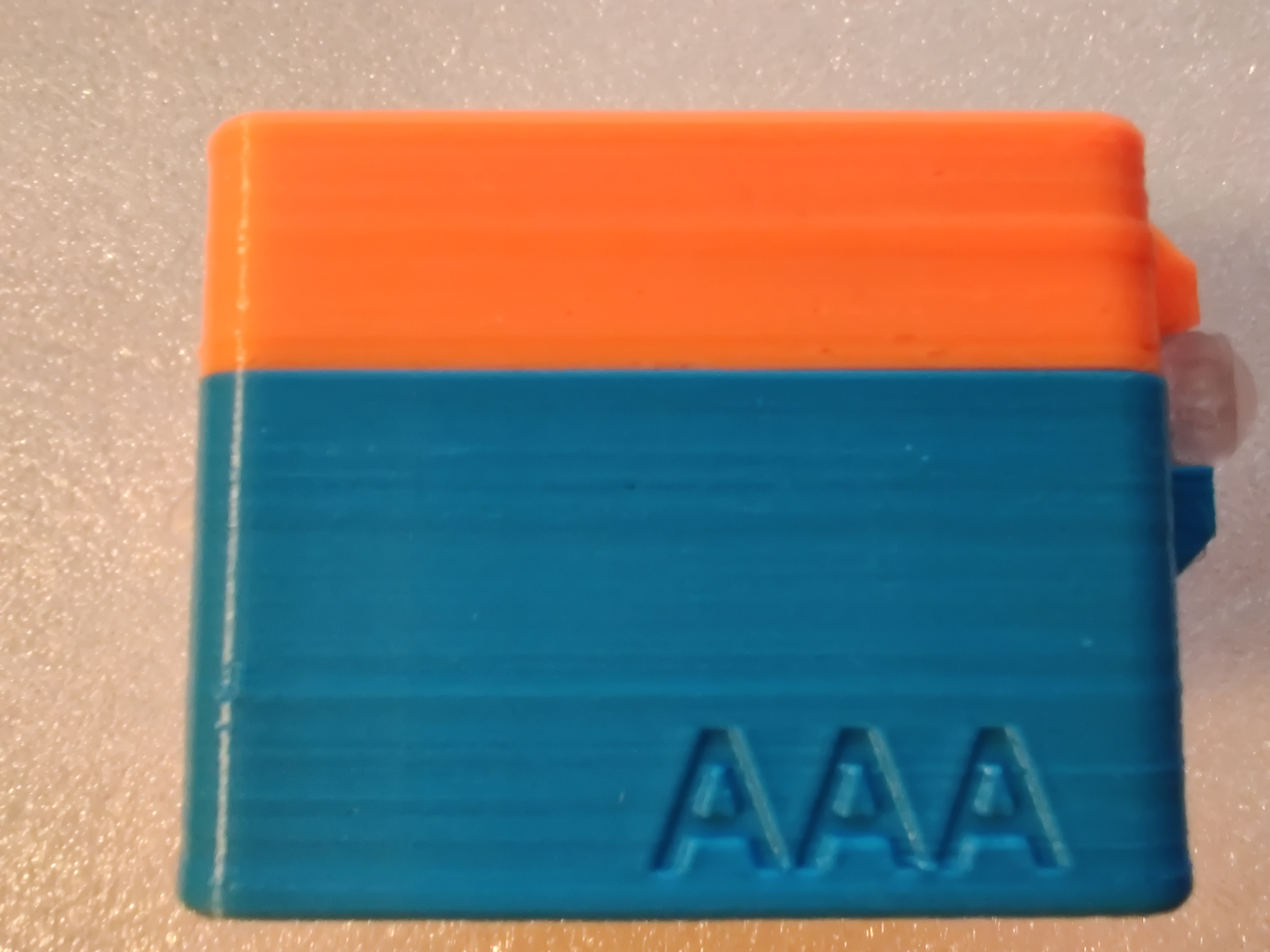 Miniatura 7 do modelo 3D AAA Battery Box, Split Hinge