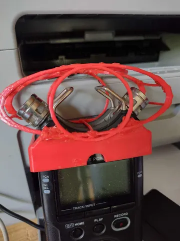 Tascam DR40 mic cage