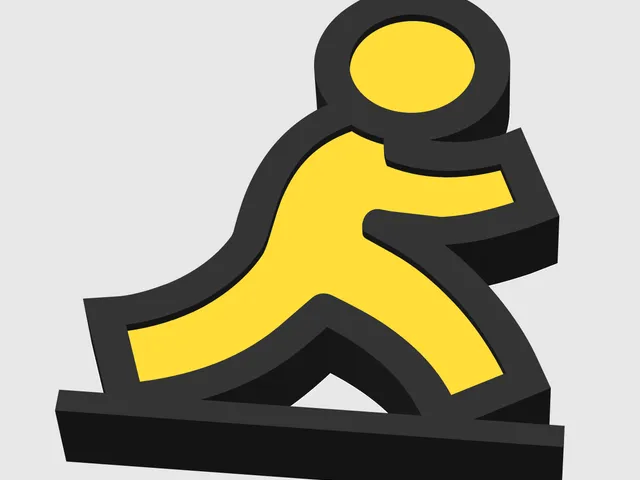 AOL Instant Messenger Running Man Sign