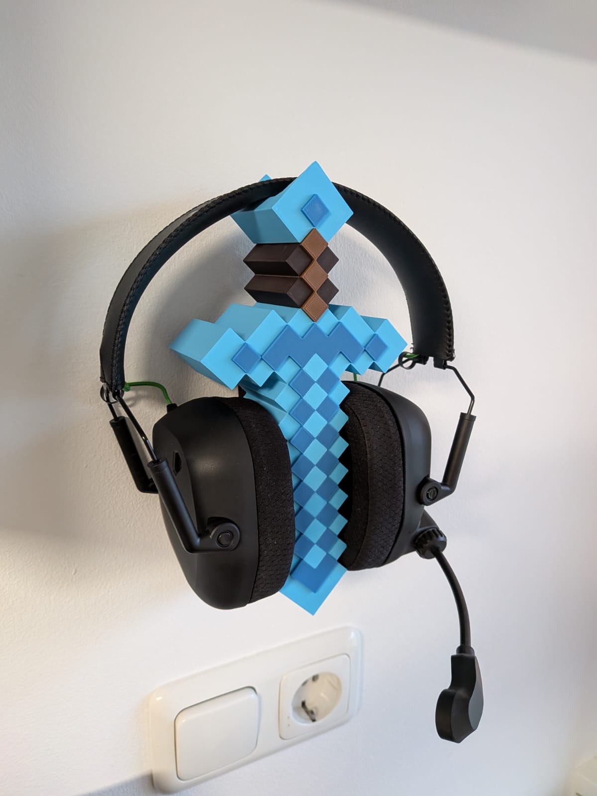 Minecraft Schwert Headset Halter