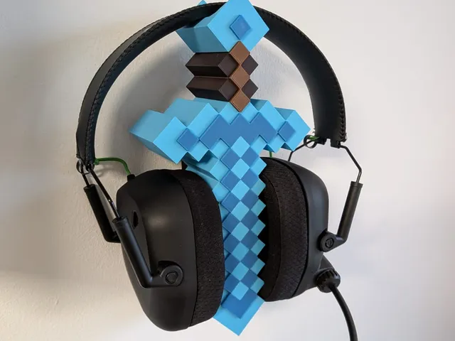Minecraft Schwert Headset Halter
