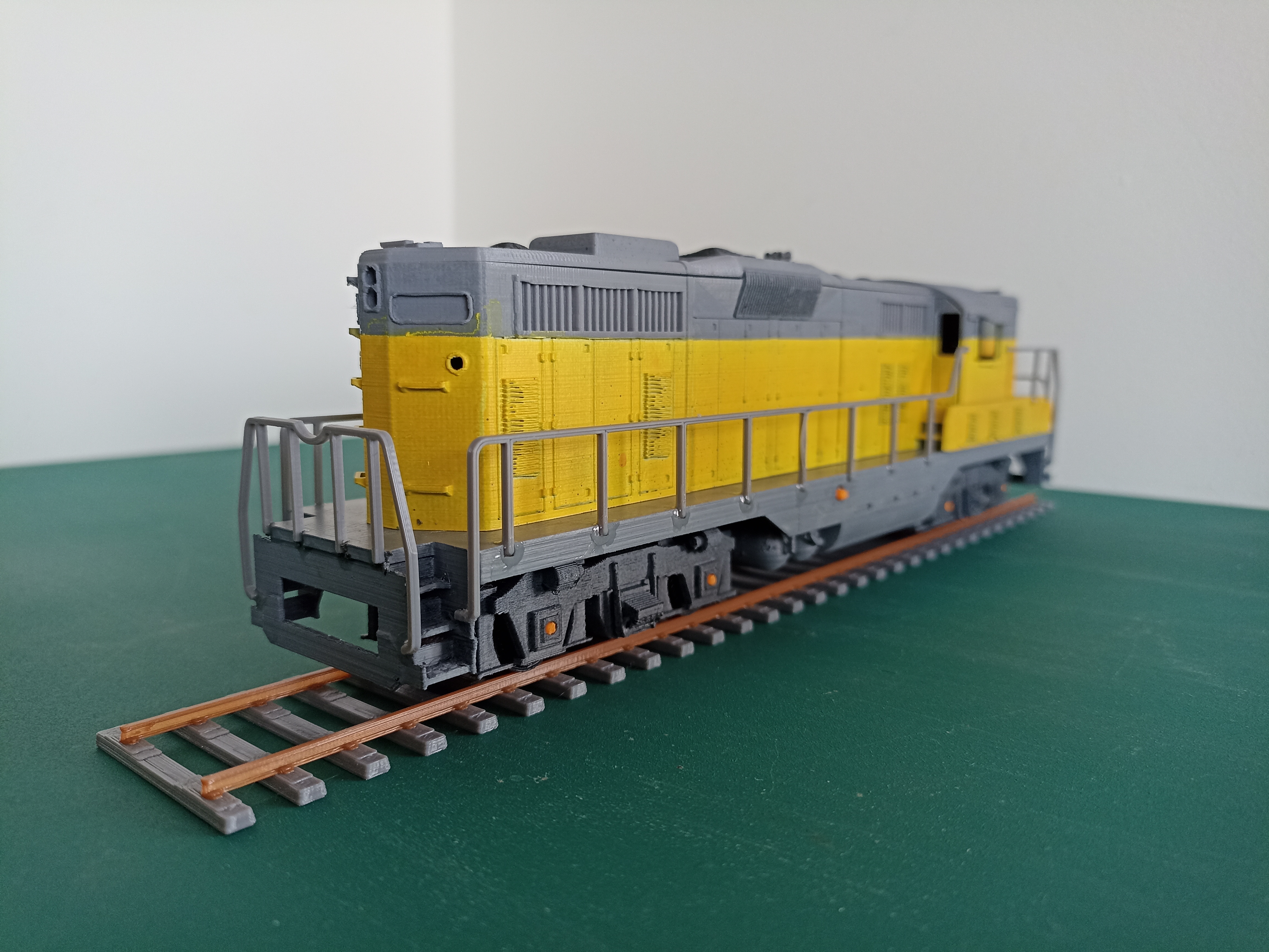 Railway tracks for open source train models