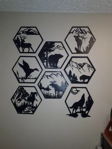 Expansion Pack for Hexagonal Animal Tiles