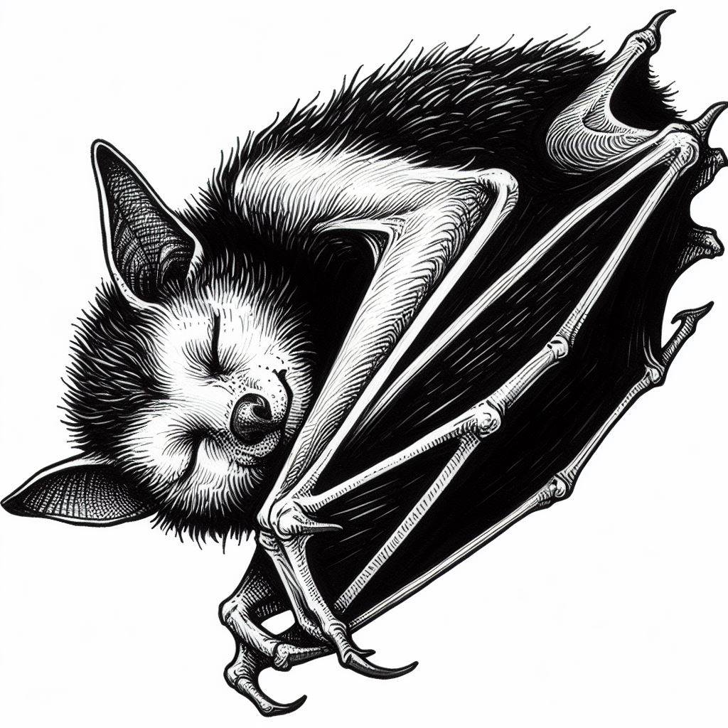 It is a bat!