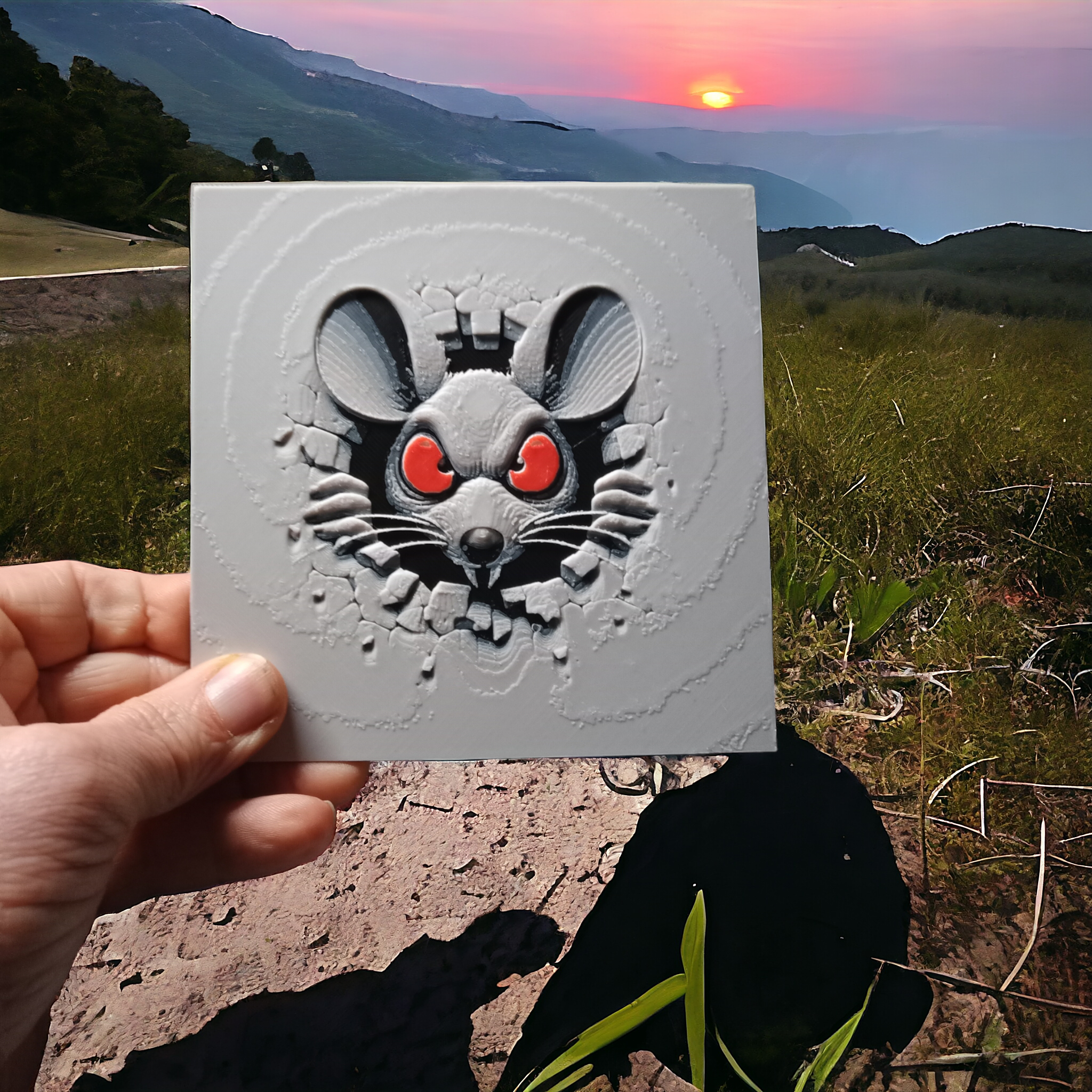 Angry mouse