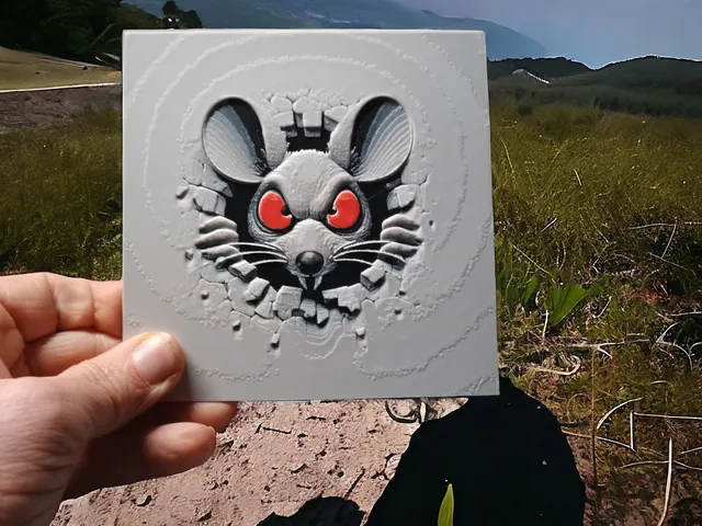 Angry mouse