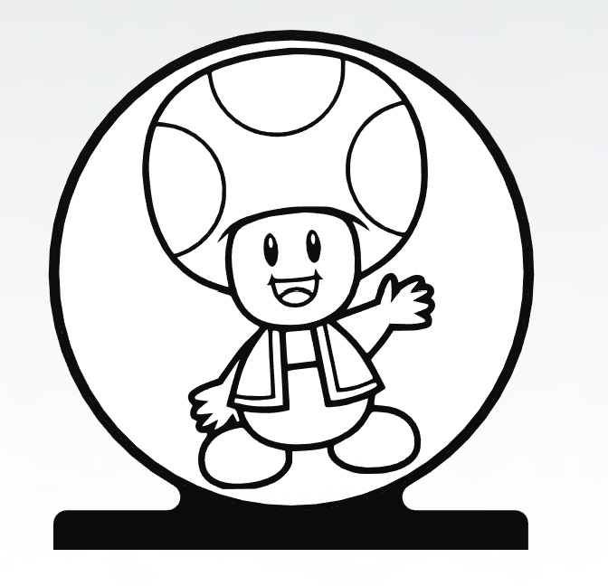 Light box toad