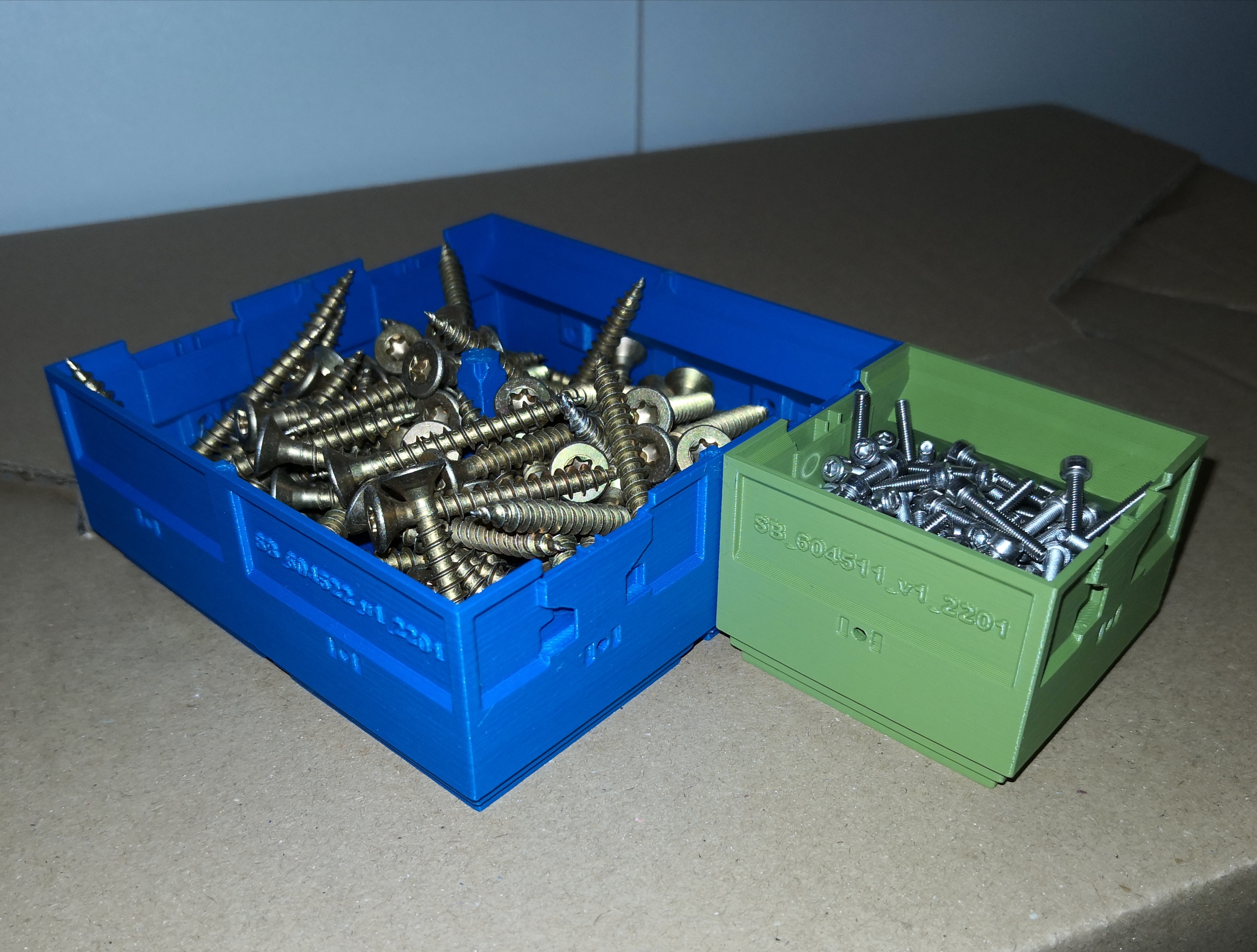 Miniatura 14 do modelo 3D Assortment System - storage box/ Boxsystem