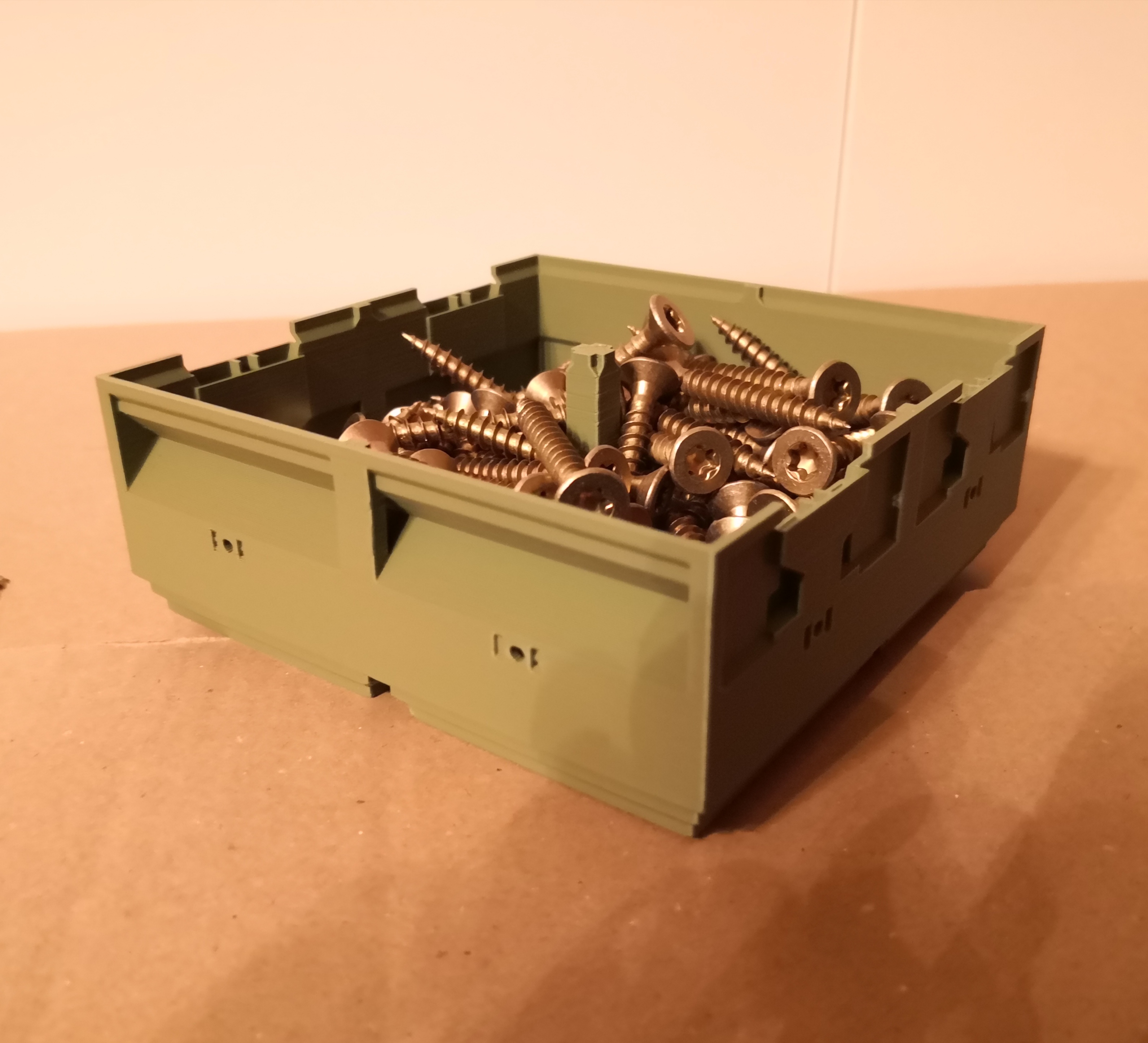 Miniatura 10 do modelo 3D Assortment System - storage box/ Boxsystem
