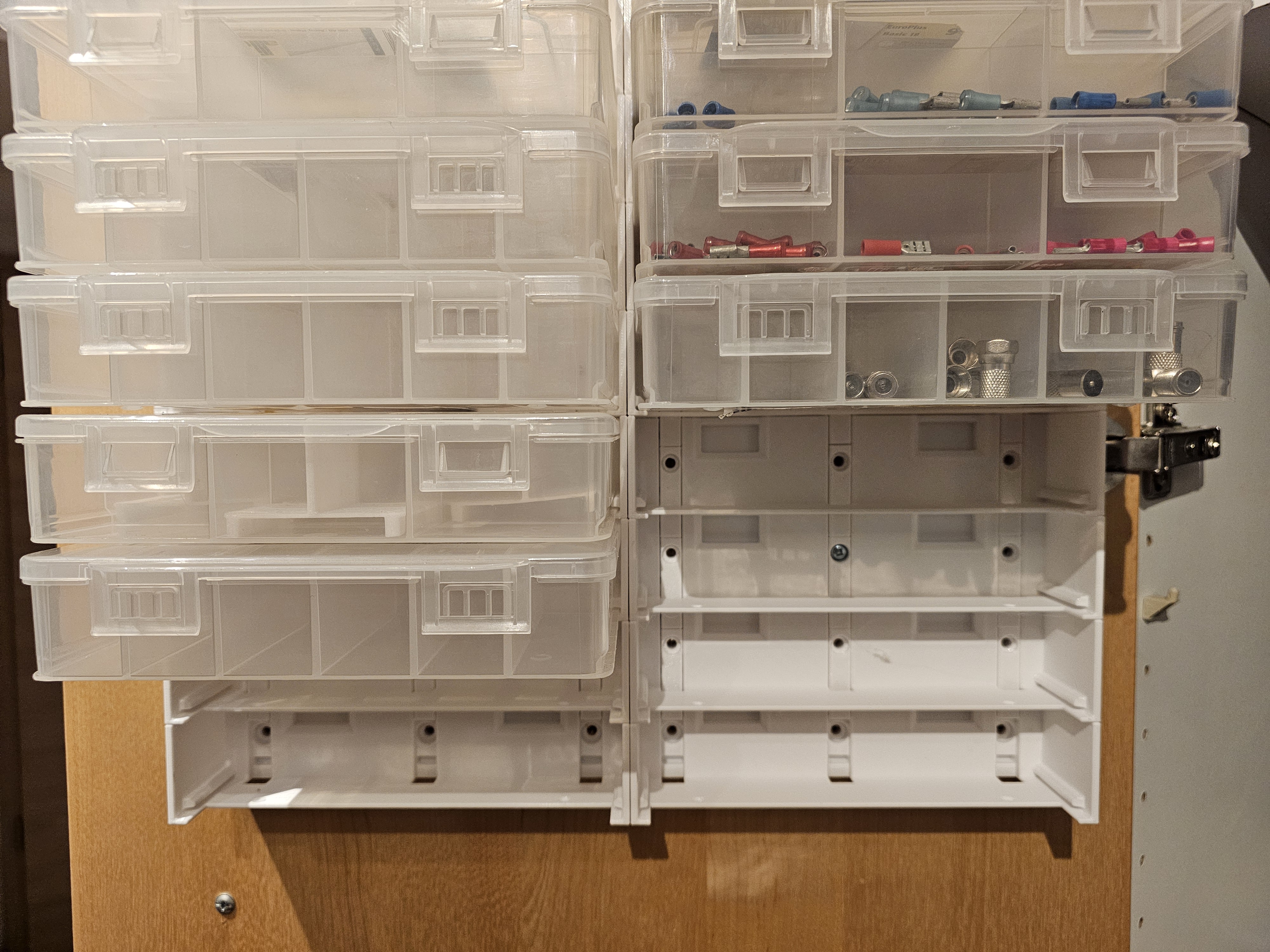 Wandhalter "Europlus Basic 18" Sortimentbox