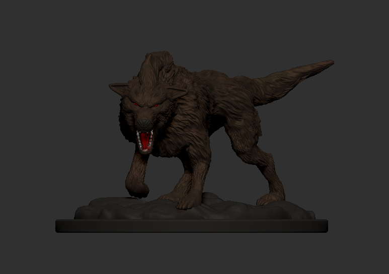 Warg Wolf by 3DPau | Download free STL model | Printables.com