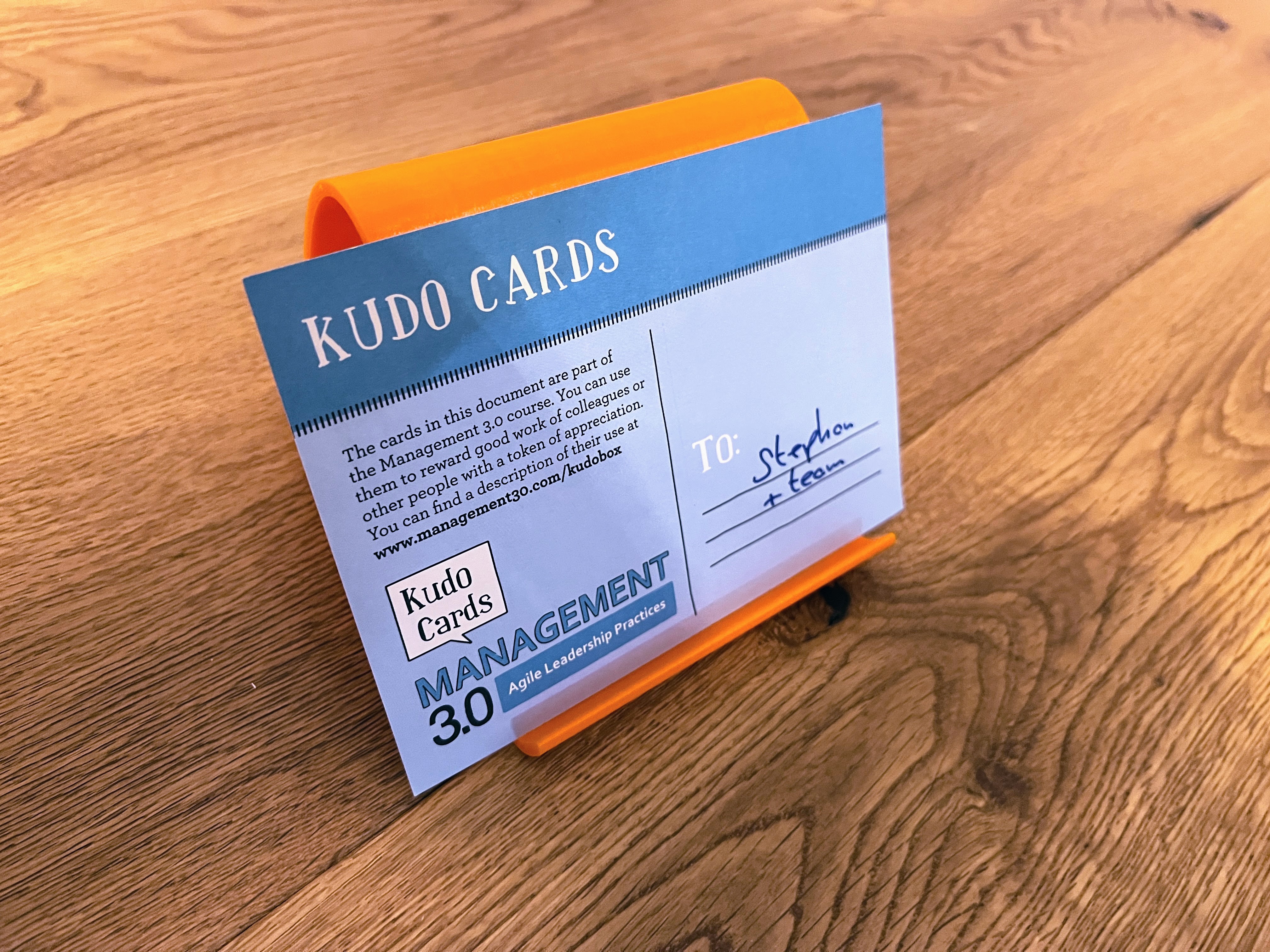 Elegant Postcard Stand