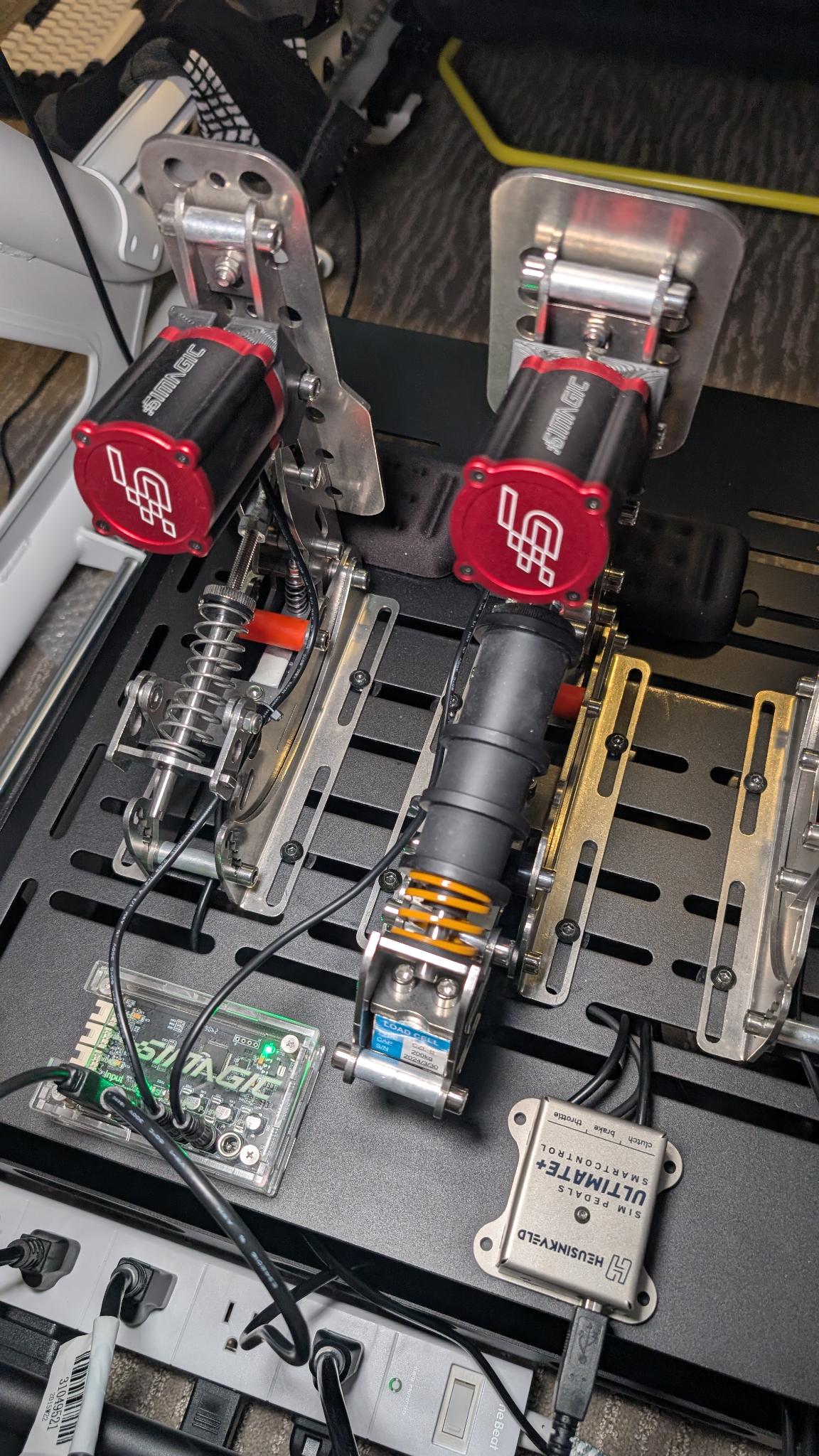 Simjack UT -> Heusinkveld Ultimate+ Upgrade Kit parts