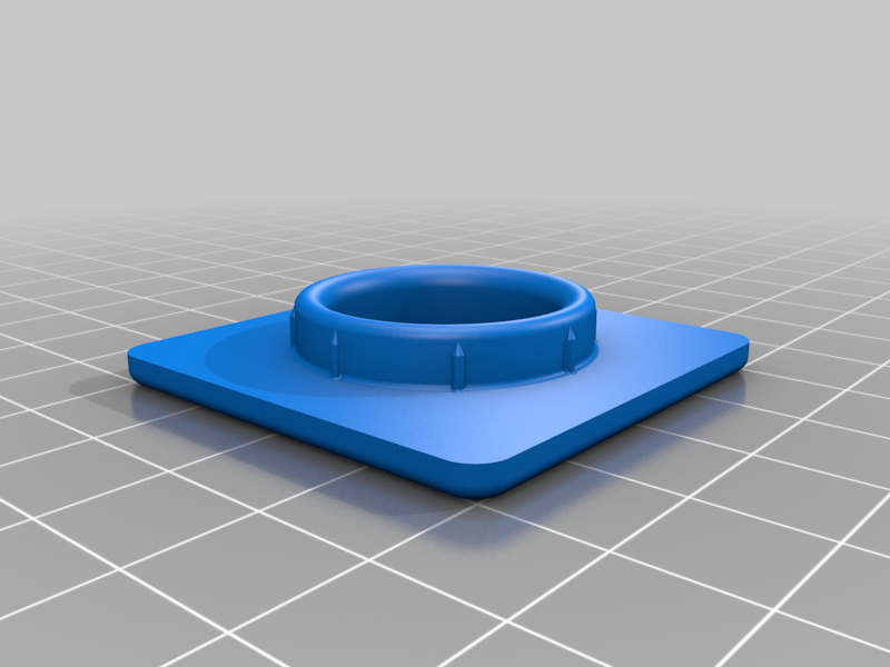 Miniatura 4 do modelo 3D Cable Passthrough Grommet