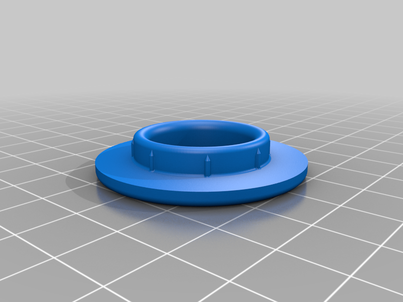 Miniatura 5 do modelo 3D Cable Passthrough Grommet