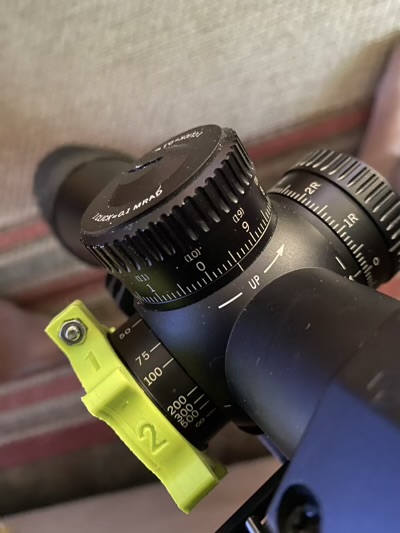 Vortex Venom Parallax Adjustment Wheel