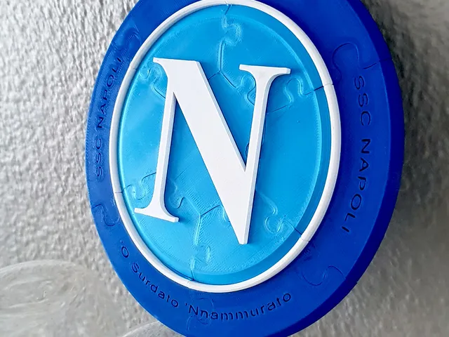 SSC Napoli Badge Puzzle