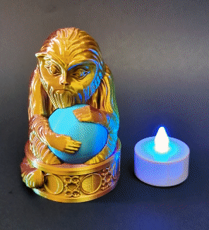 Demiguise Statue Tea Light Holder (Hogwarts Legacy)
