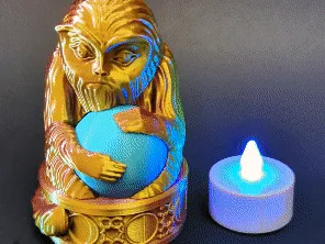 Demiguise Statue Tea Light Holder (Hogwarts Legacy)