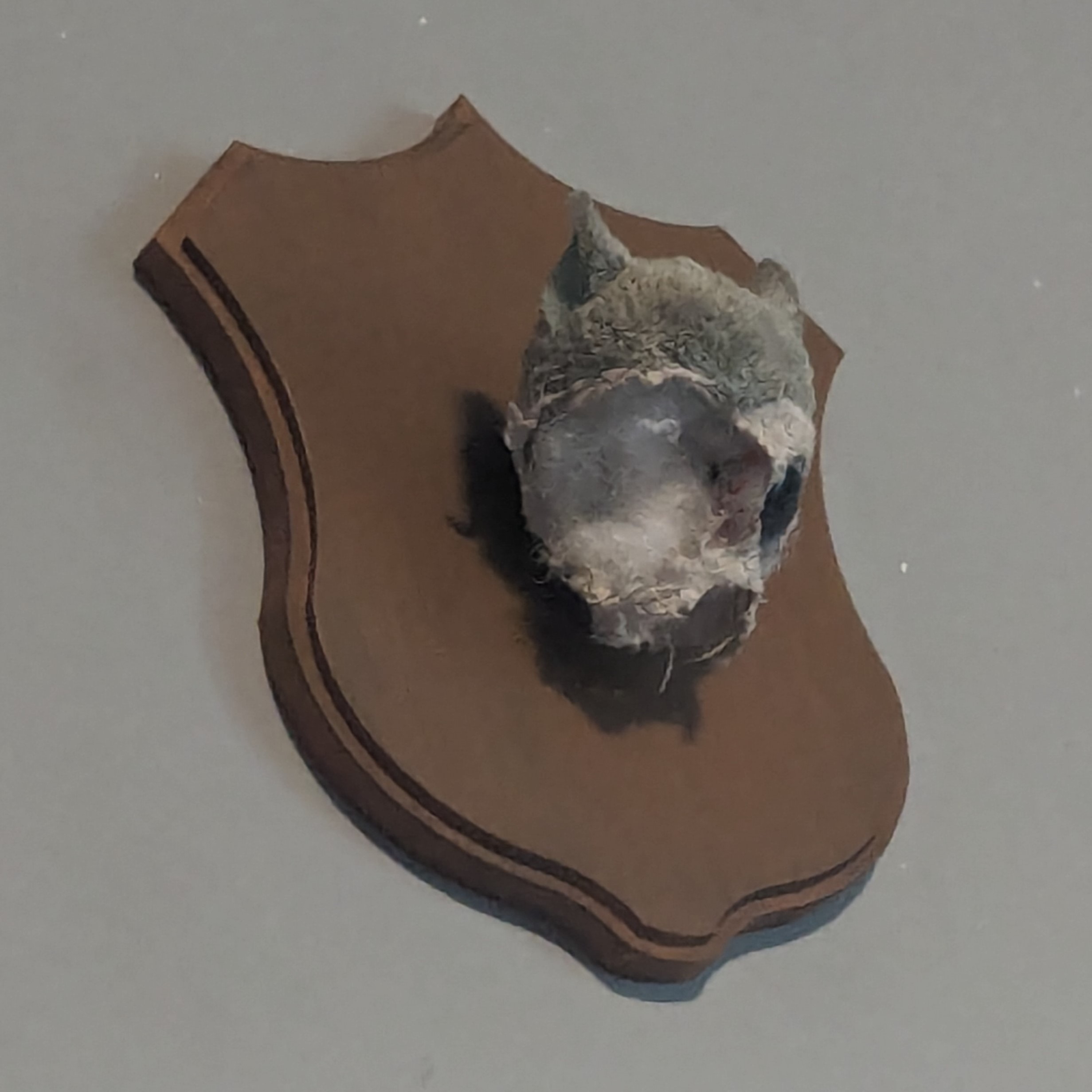 Miniatura 2 do modelo 3D Mounting Plaque (Shield)