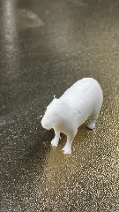 Capybara lowpoly