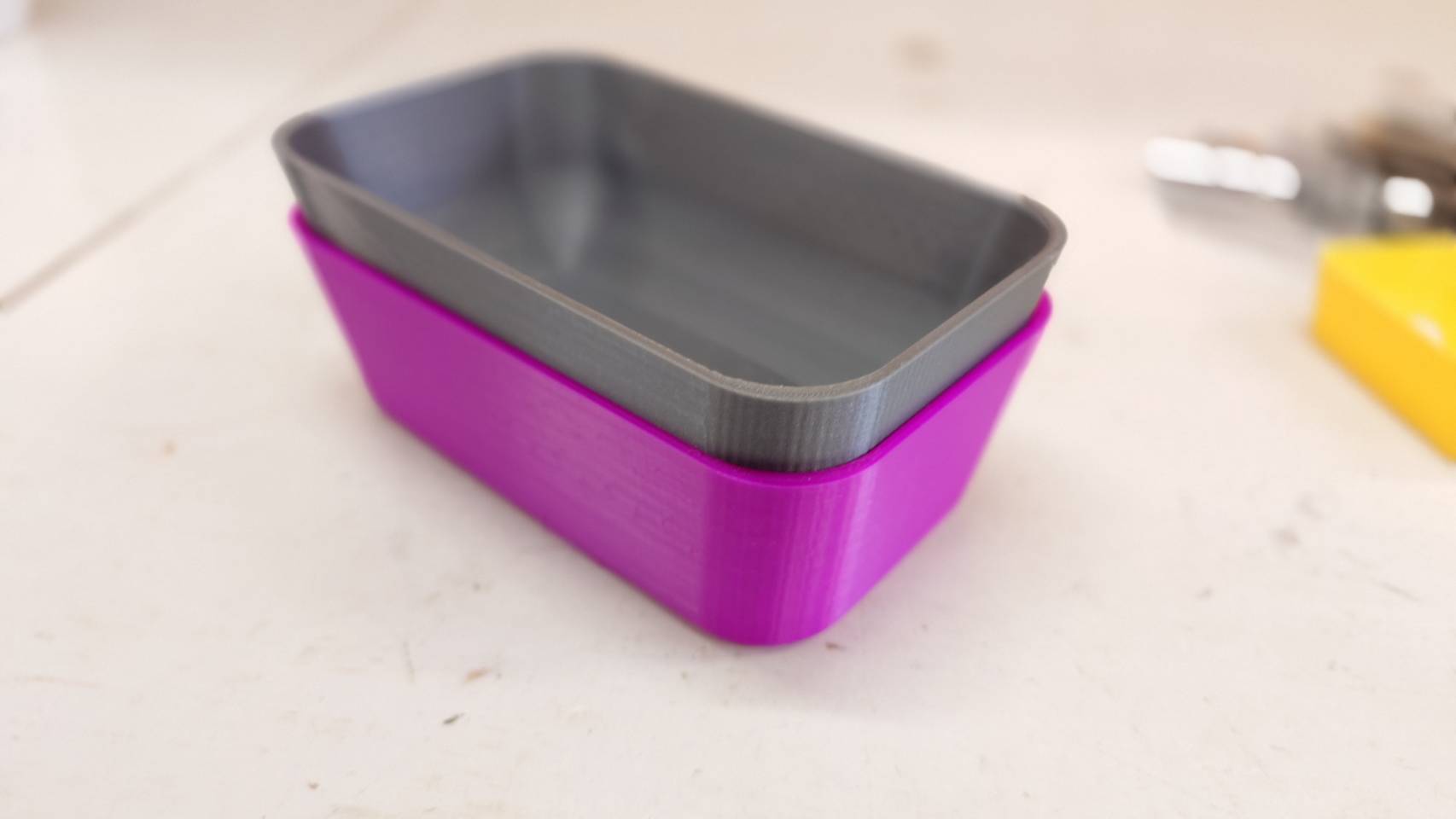 Stackable storage parts box