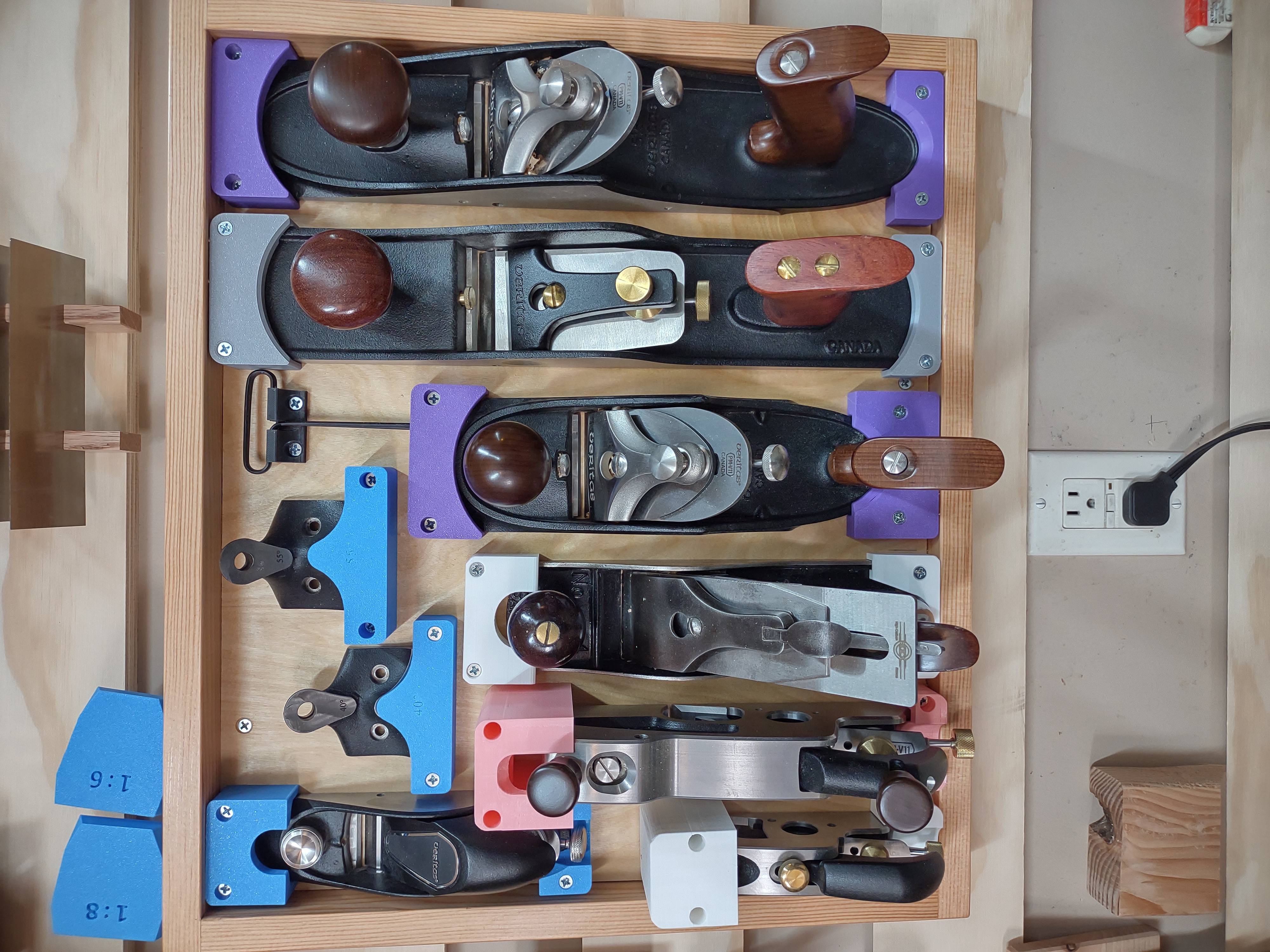 Veritas Hand plane and tool holders