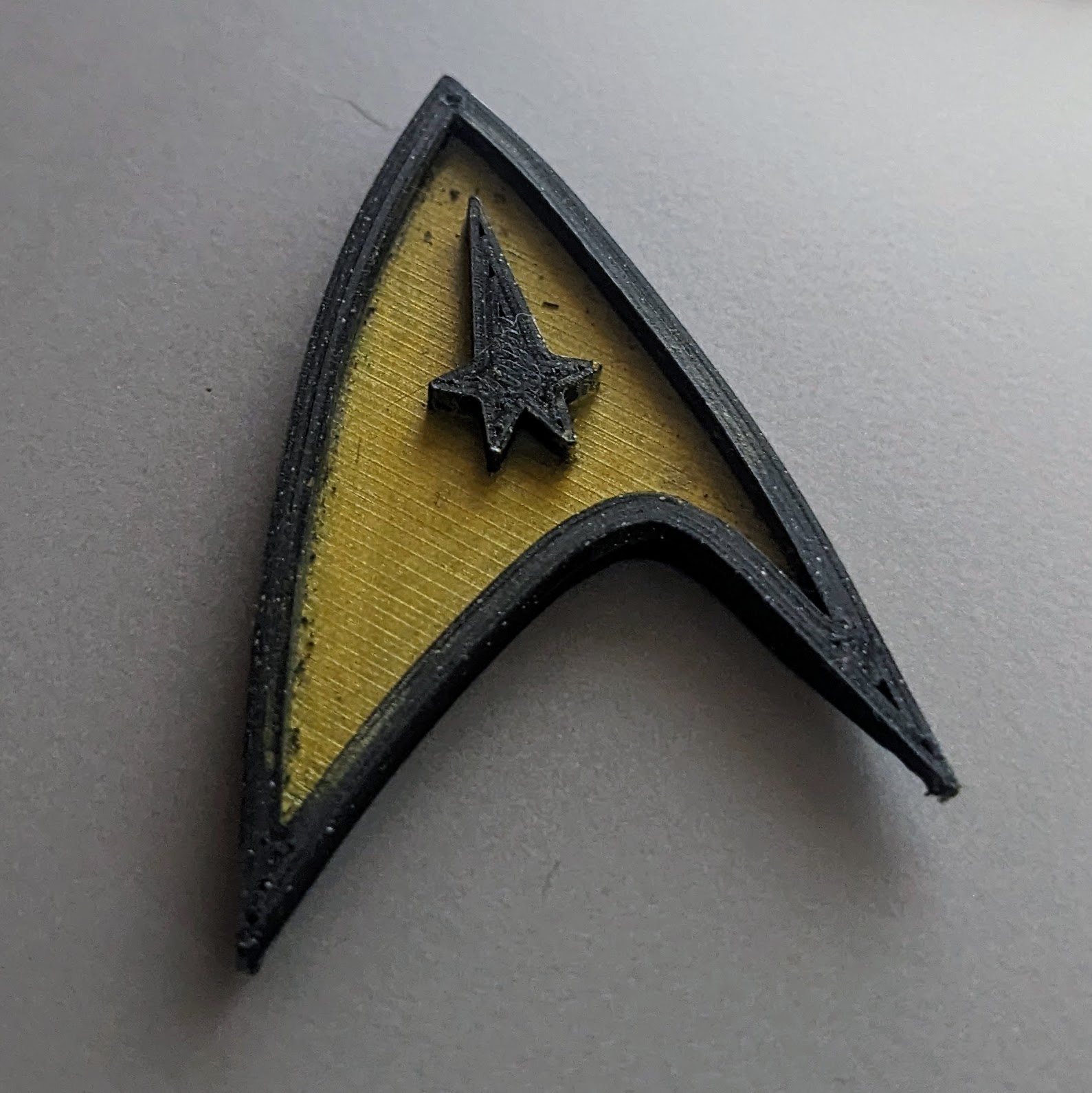 Star Trek: TOS Command Badge by TheSovereignChimera | Download free STL ...