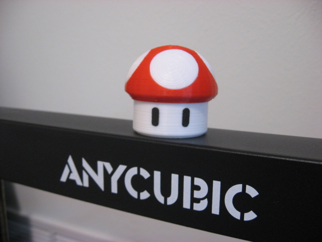 Super Mario Bros Power-up Mushroom by 3Dprintfun1000 | Download free
