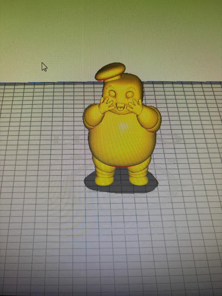 Mini Stay Puft Surprised by ghostprint84 | Download free STL model ...