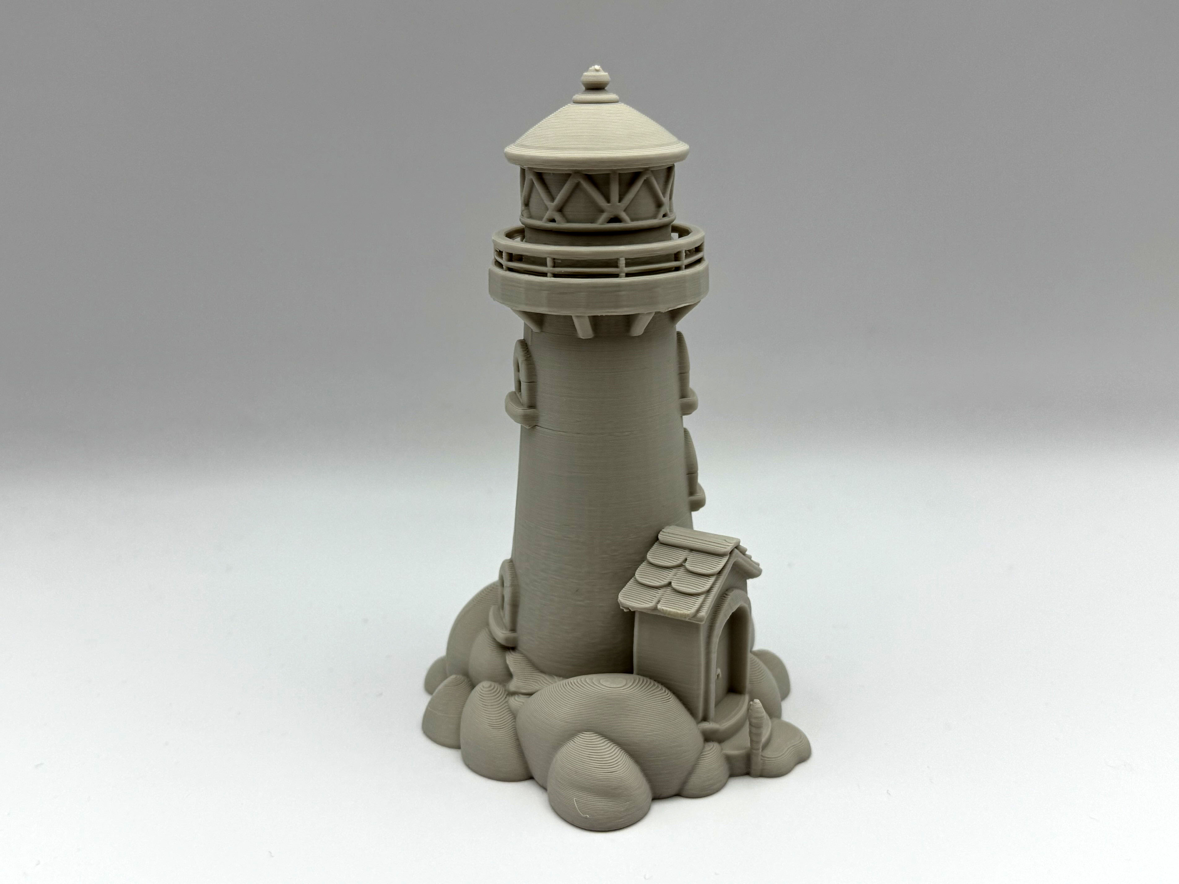 Miniatura 4 do modelo 3D Miniature Lighthouse