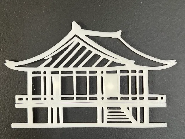 Japanese House Wall Art #1