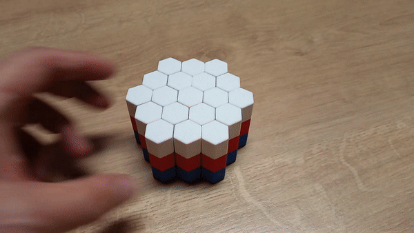 Hexagon (Honeycomb) Sliding Fidget Toy