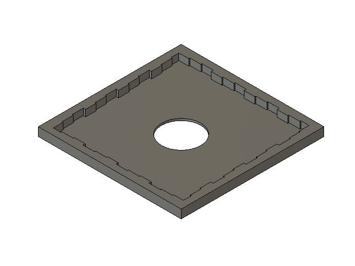 Lamp # 32 - Blocks Caged by Sink | Download free STL model | Printables.com