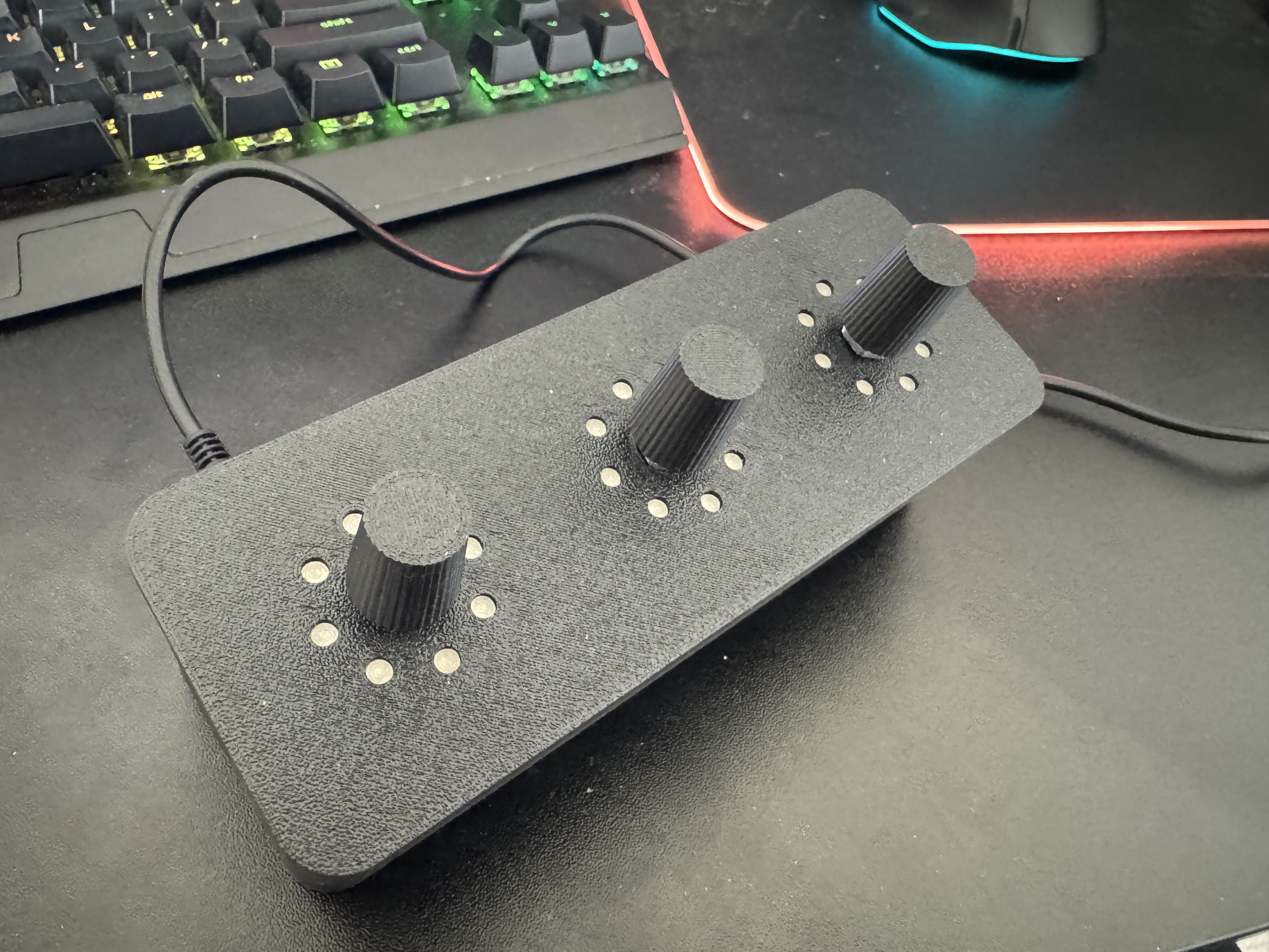 Miniatura 2 do modelo 3D PC audio controller with Arduino