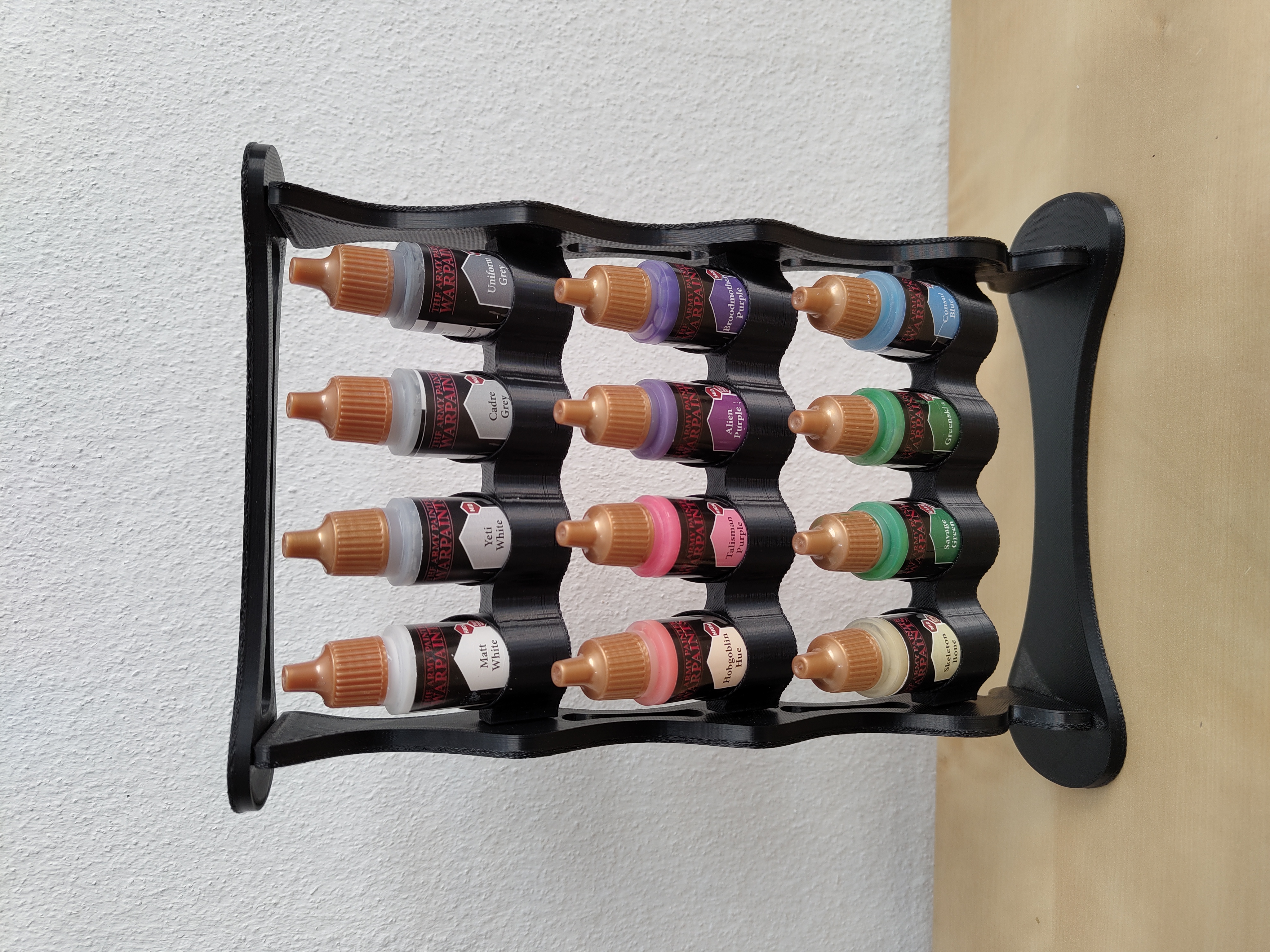 Paint Rack/Holder/Stand for Army Painter Colors