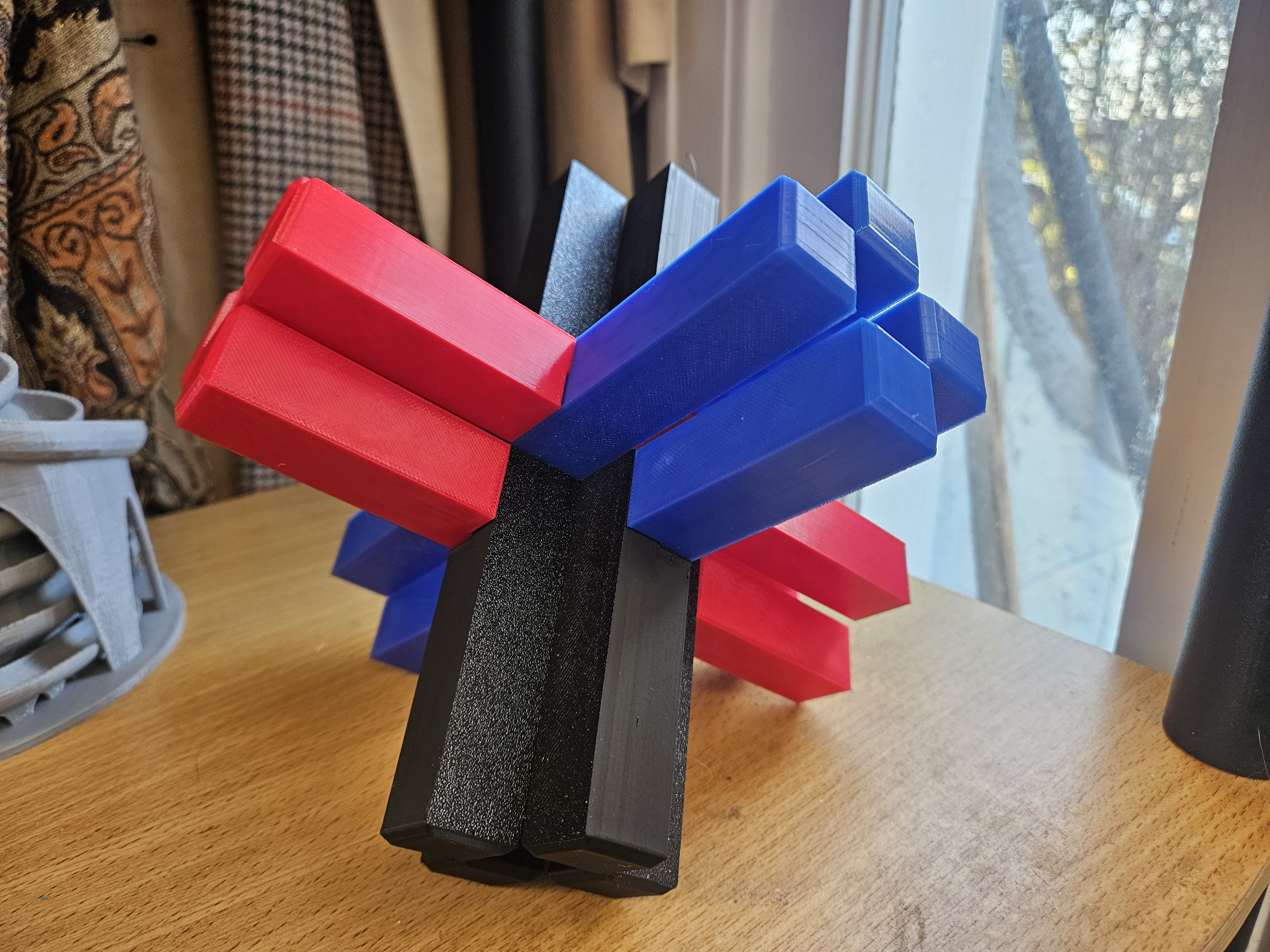 3D cross puzzle