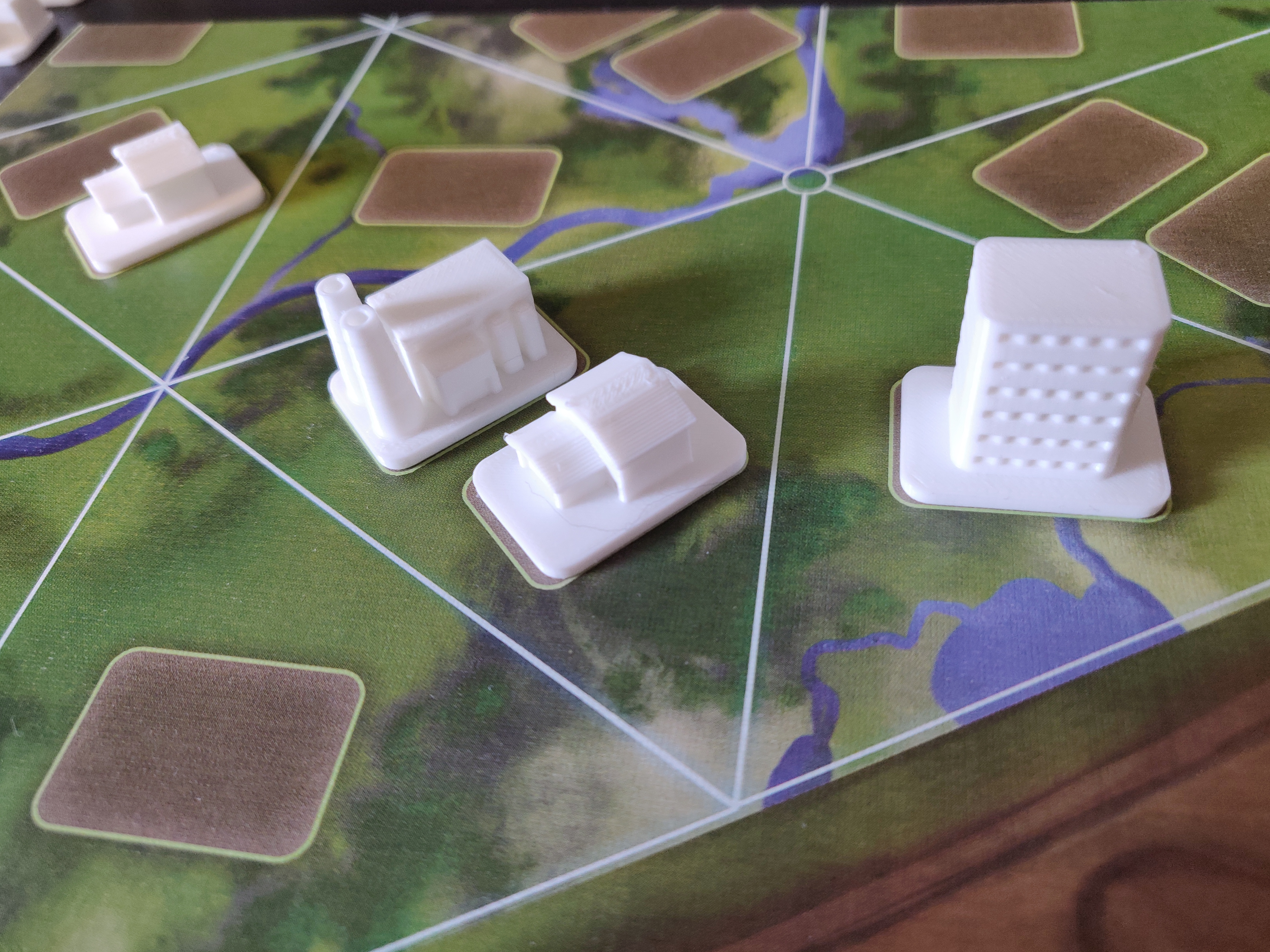 Urbanization (2012) Board Game Replacement Pieces