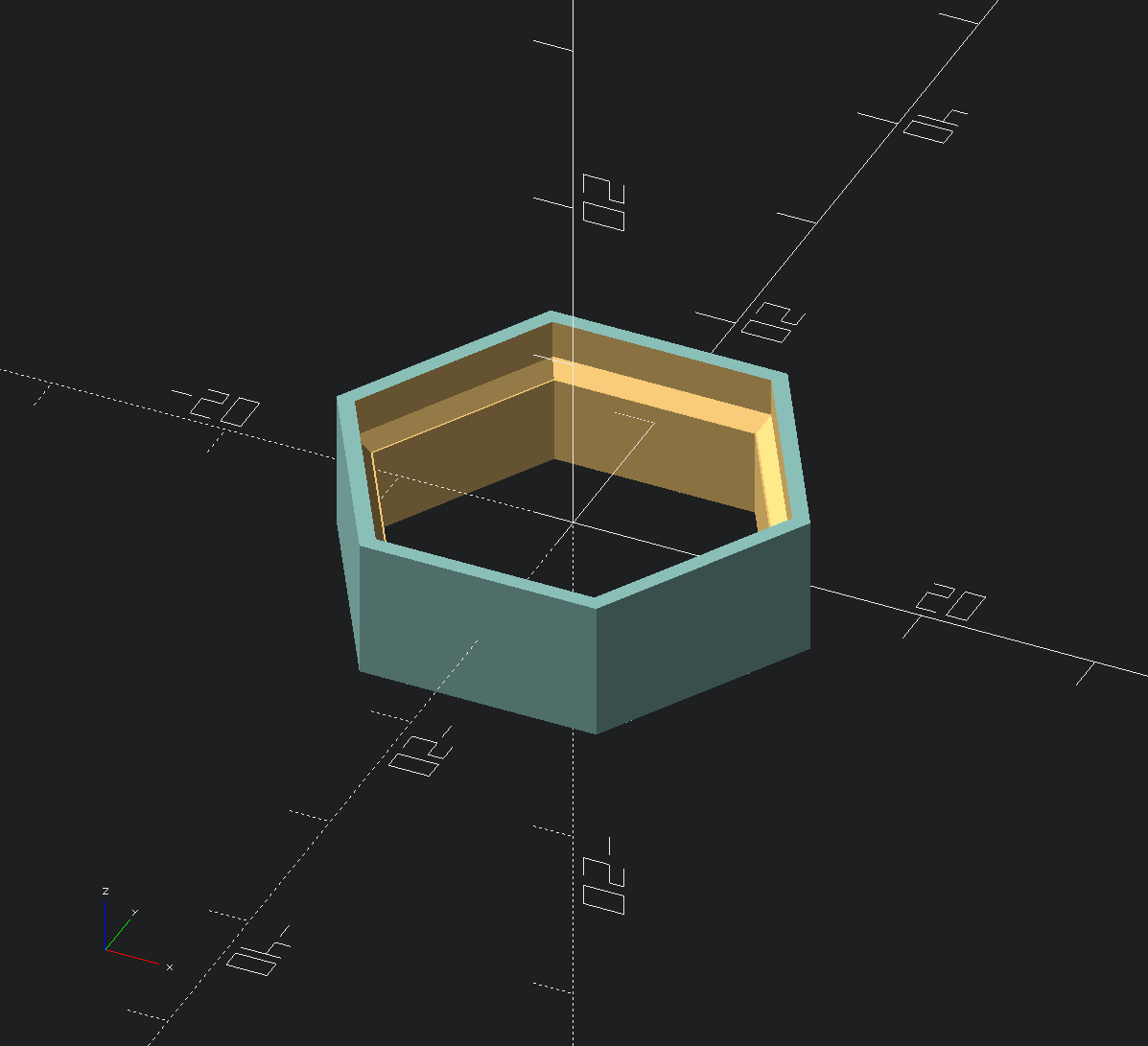 OpenSCAD library for HSW wall and attachments — miniatura 2