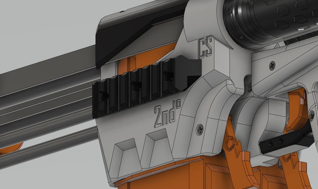 2nd-DegreeBurn magwell picatinny rail