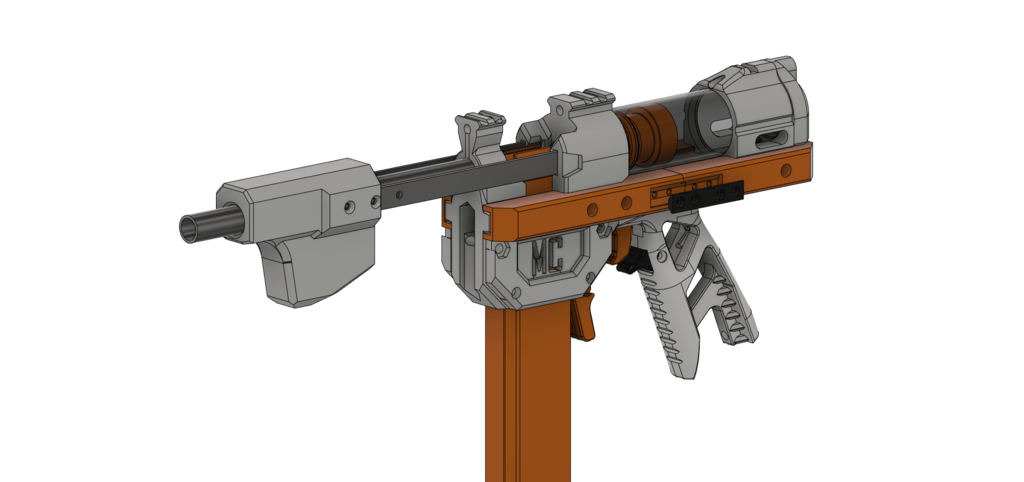 Mini Claw U - Nerf Blaster Homemade