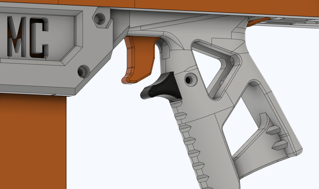 Tiny Nugget Caliburn/Talon Claw trigger guard