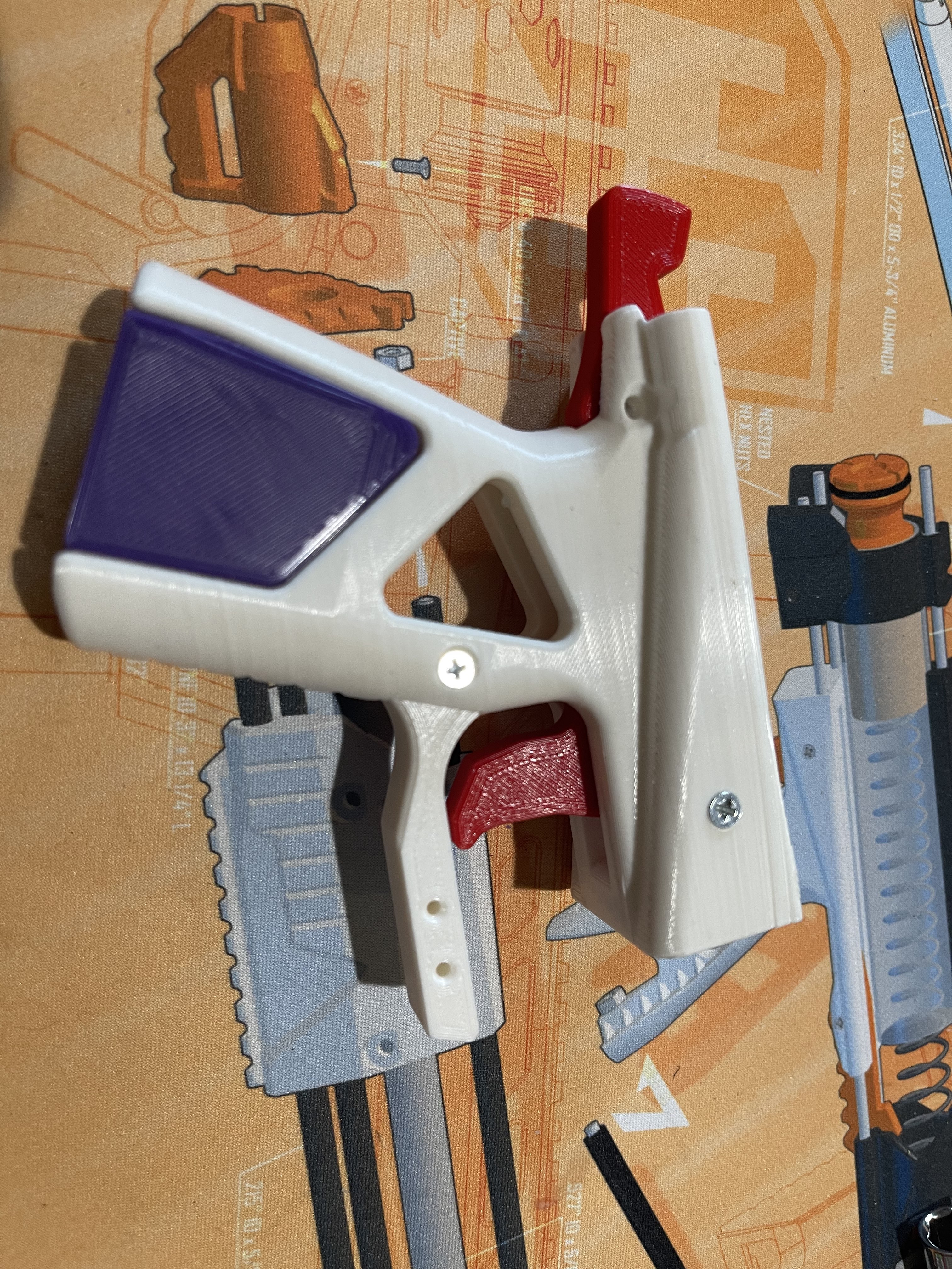 Stubby Caliburn & TalonClaw Grips