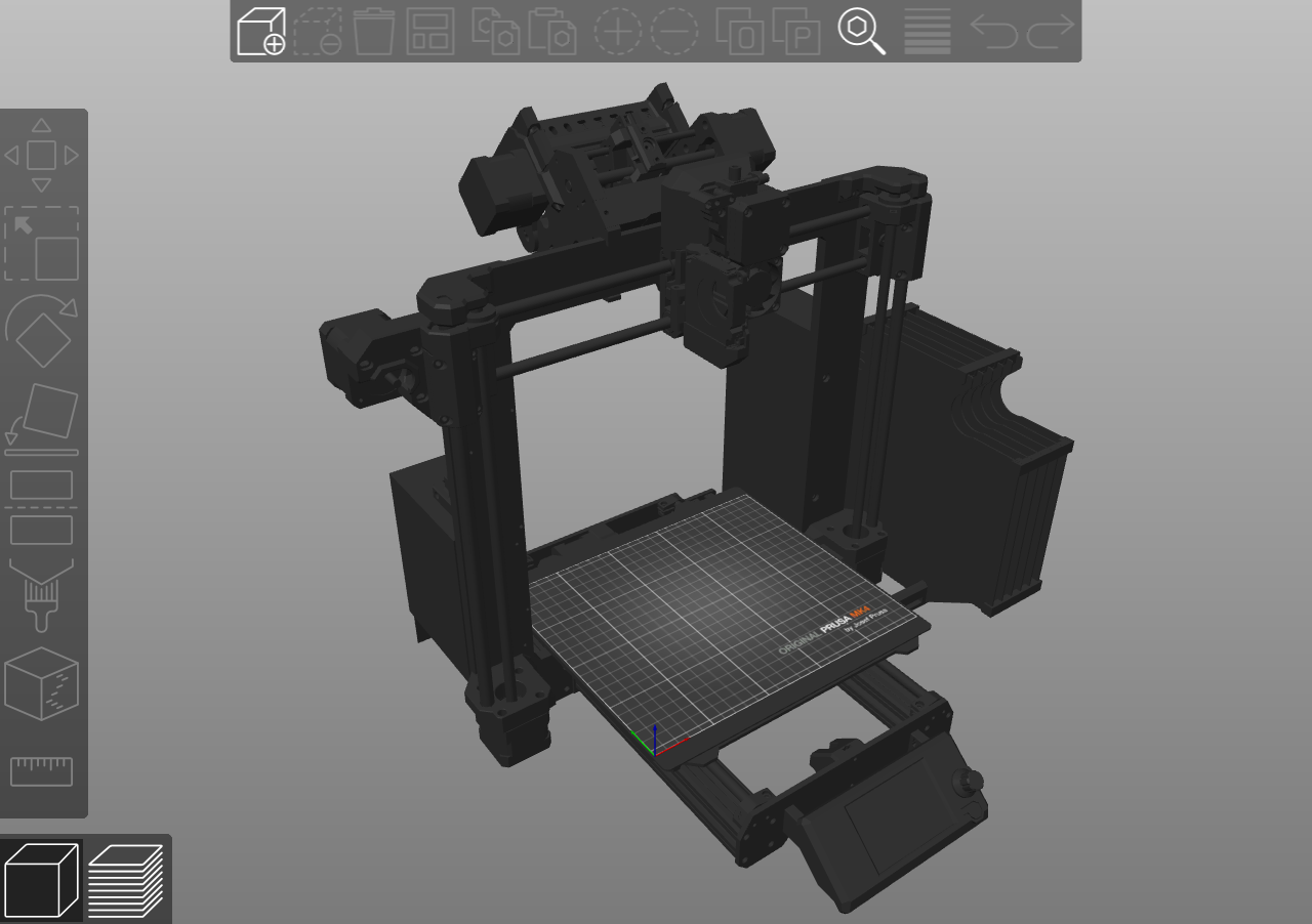 Prusa MK4 with MMU3 Model for PrusaSlicer by Marcus_3D | Download free ...