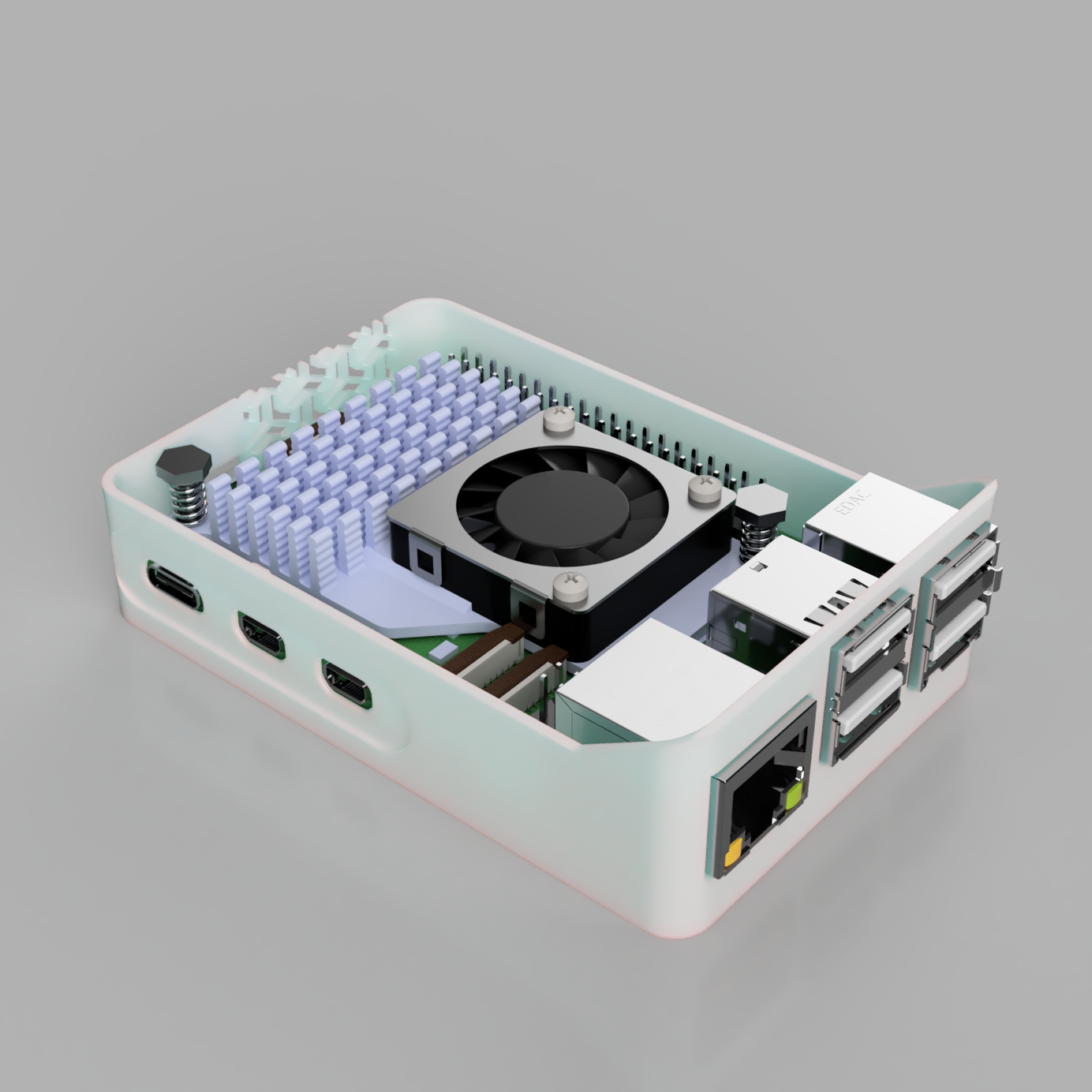 Raspberry Pi 5 Custom Case By Gagankumar M Kammar Download Free Stl Model