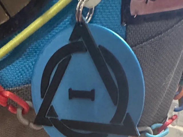 Therian keychain, charm, 2 color no AMS